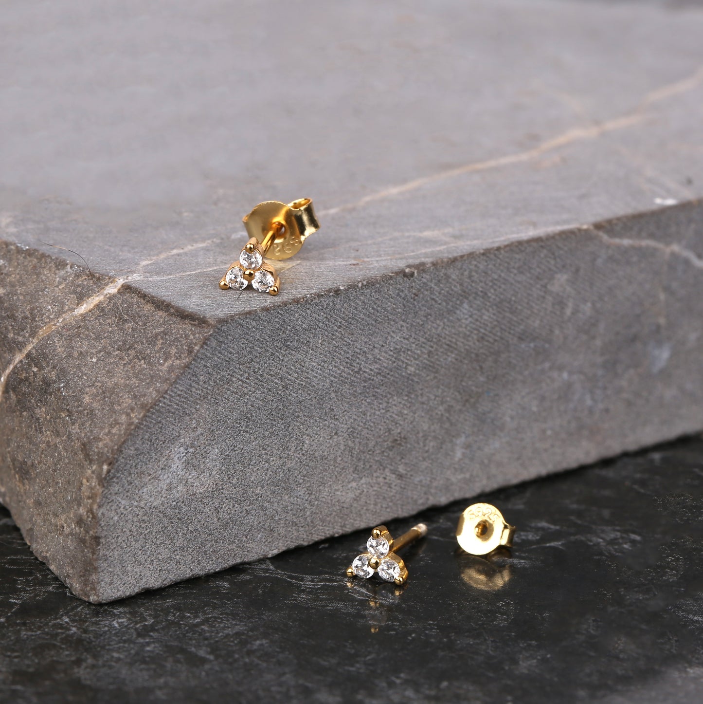 Tiny Flower Stud Earrings