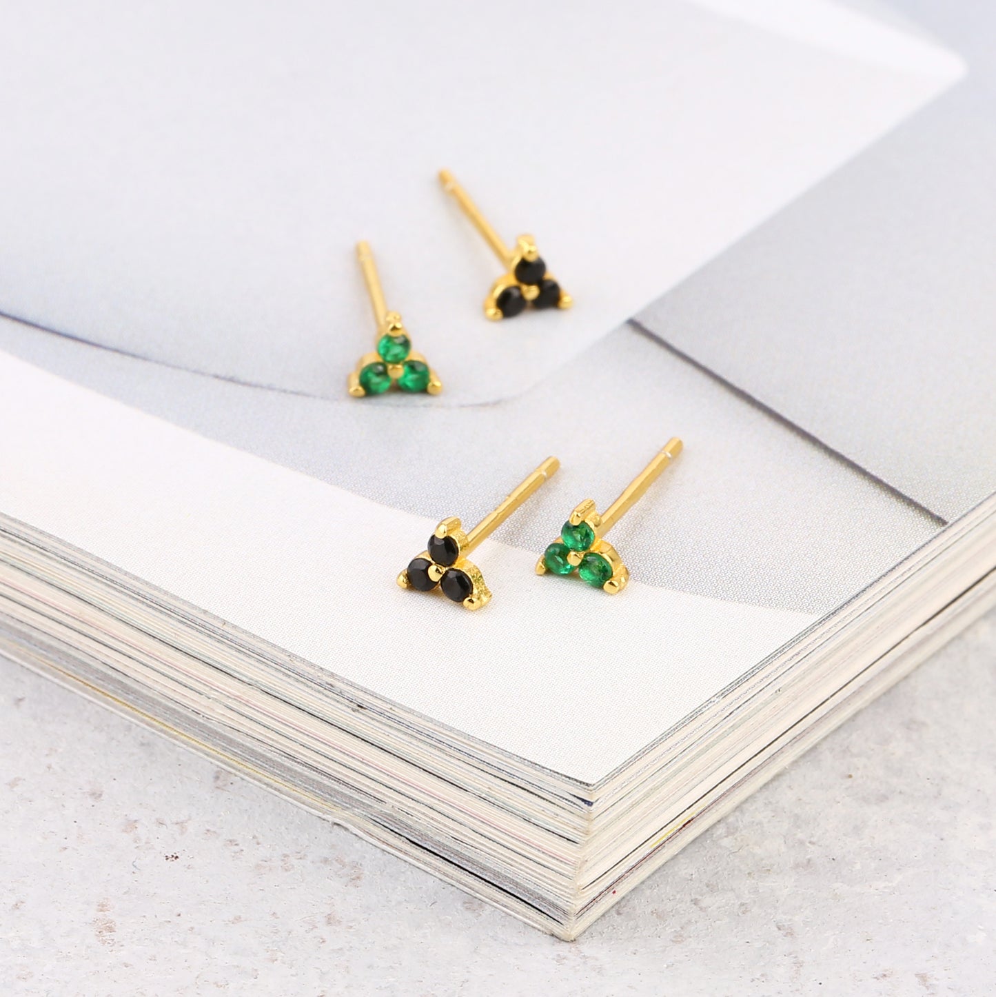 Tiny Flower Stud Earrings