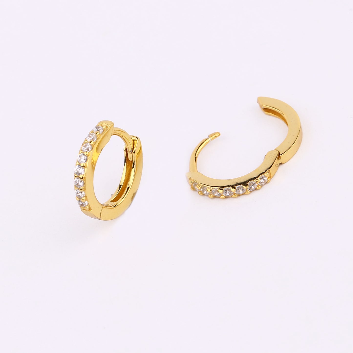 Huggie Hoop Earrings Gift Set