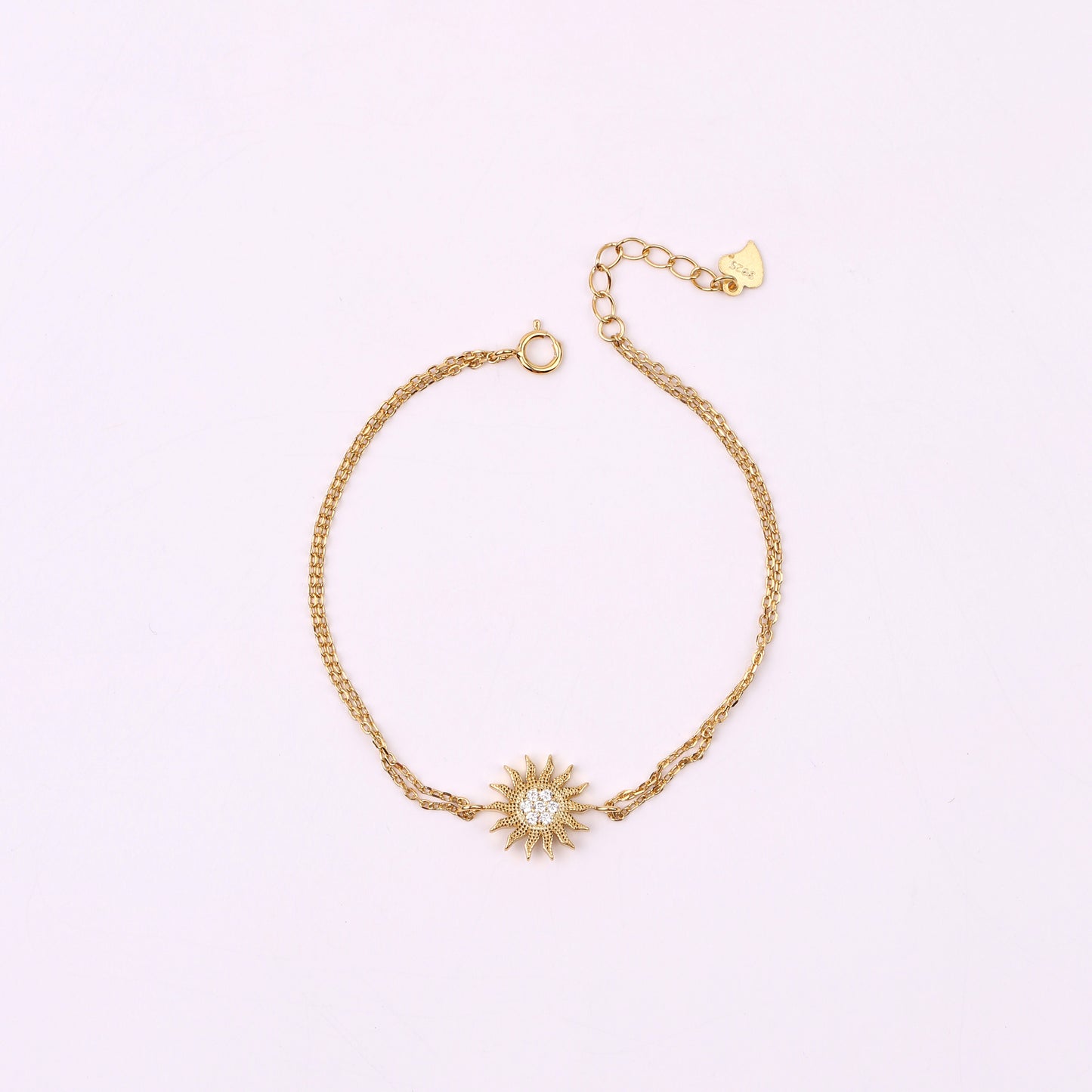 Sun Charm Bracelet